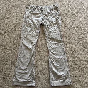 BKE Casuals Pants Mollie Slim Boot Womens Size 26 Beige Chino Bootcut